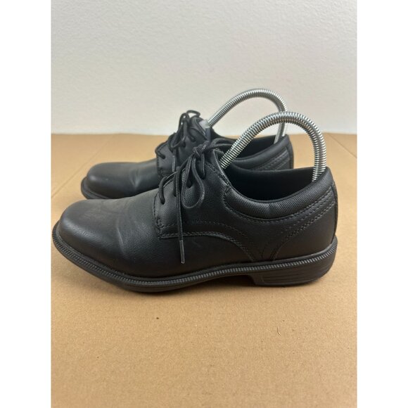 TredSafe Man Made  Slip-Resistant Lace Up Shoes  Men’s Work Shoes Black Sz 7.5 - Picture 4 of 7
